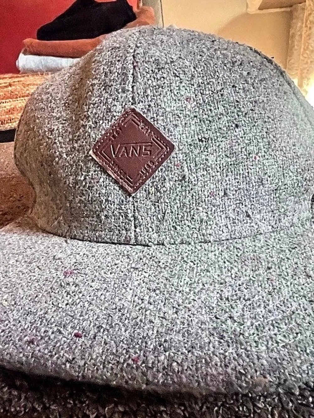 Vans Gray Flecked Snapback Hat